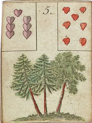 A Árvore, carta 5 do baralho cigano