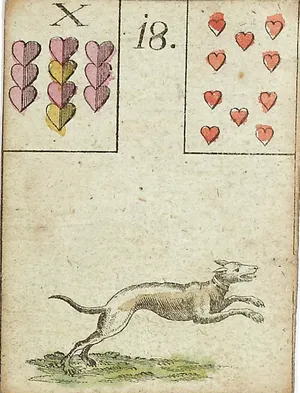 O Cachorro, carta 18 do baralho cigano