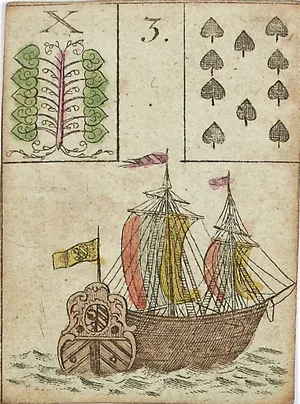 O Navio, carta 3 do baralho cigano