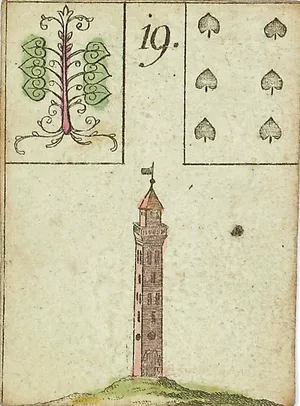 A Torre, carta 19 do baralho cigano