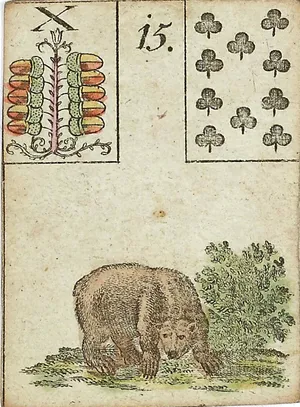 O Urso, carta 15 do baralho cigano