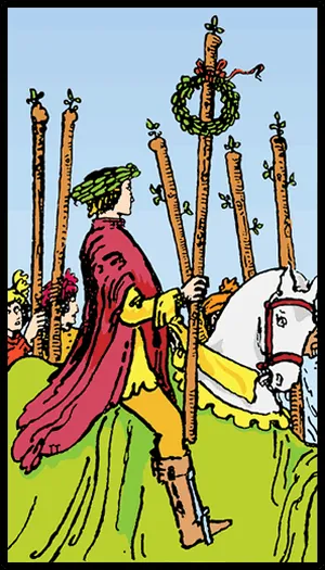 Asaların Altılısı tarot kartı