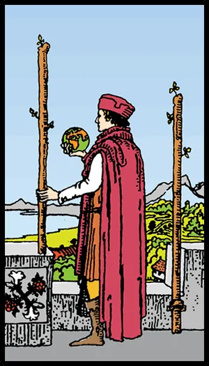 Asaların İkilisi tarot kartı