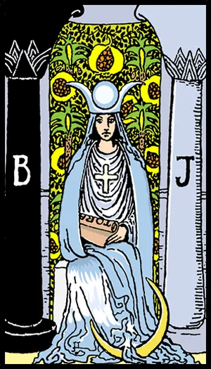 Azize tarot kartı