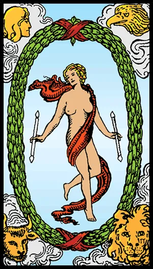 Dünya tarot kartı