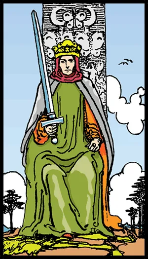 Kılıçların Kralı tarot kartı
