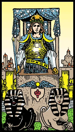 Savaş Arabası tarot kartı
