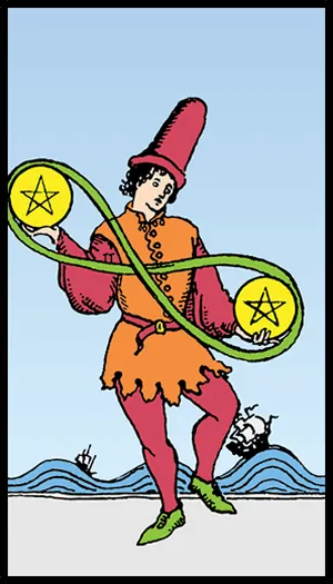 Tılsımların İkilisi tarot kartı