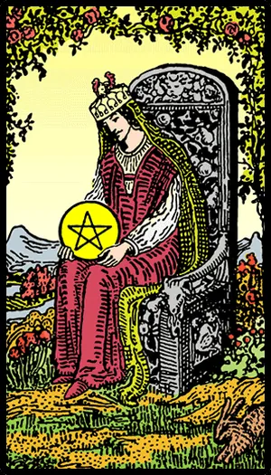 Tılsımların Kraliçesi tarot kartı