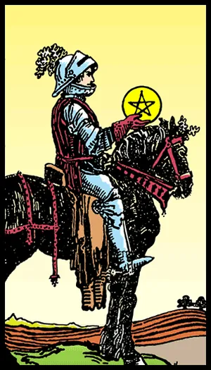 Tılsımların Şövalyesi tarot kartı