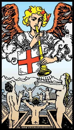 Uyanış tarot kartı